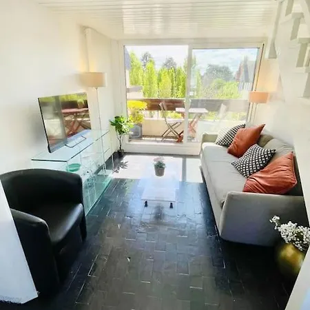 Beau Loft En Duplex Proche Plage Et Centre Ville Cabourg Exterior foto