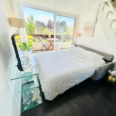 Beau Loft En Duplex Proche Plage Et Centre Ville Cabourg Exterior foto